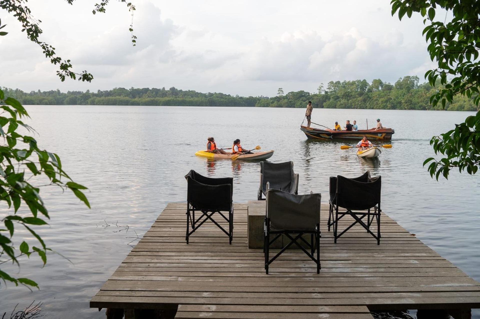 Mo River House Luxury Villa Hikkaduwa Bagian luar foto